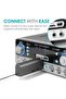 Duel Professional UHF Dual Wireless Karaoke Microphone System (6.35mm Jack, 50-60 ft) - 4