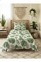 Tropical Green Leaf Children's Pique - 3