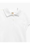 White Girl's Basic Polo T-Shirt - 3