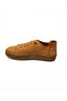 605 Tan Nubuck Leather Casual Women's Shoes - 3
