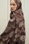 Soft Glow Muslin Shawl - Bitter Brown - 5
