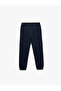 Navy Boy's Basic Sweatpants - 2