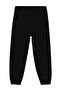 Elastic Waistband Pants for 6-9 Years Old - Black - 2