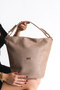 Women's Suede Soft Shoulder Handle Crossbody Bag