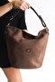 Women's Suede Soft Shoulder Handle Crossbody Bag