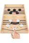 Large Sling Puck Game, Foosball Winner Board Game, Wooden Hockey Table Game