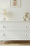 5 Pieces Porcelain Fairy Patterned Children's Room Furniture Handle Ceramic Drawer Cabinet Knob - 5