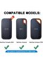 Hard Carrying Case for SanDisk Extreme Pro/SanDisk Extreme Portable External SSD - 2