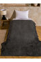 Lcw Home Anthracite Single Plush Blanket - 2