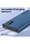 Power Bank, Universal 10000mAh Ultra-Slim Portable Charger with 20W USB-C -Blue - 4