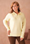 Women's Polo Neck Oversize Knitwear Sweater - 3