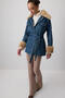 Fur Trimmed Denim Jacket - 3