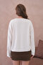 Kadı Bisiklet Yak Lace-Like Knit Oversized Knitwear Sweater - 6