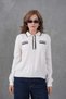 Women's Polo Neck Garni Detail Knitwear Sweater - 3