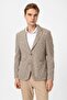 Beige wool blend trench coat