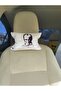 Ataturk Printed Car Neck Pillow, Baby Face Fabric