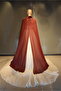 Bordo Edges with Glitter Detailing Caftan-Bi̇ndalli-Wedding Dress Top Caftan - 4