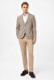 Beige wool blend trench coat - 6