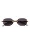 Moonstone Gold Smoked Unisex Sunglasses