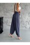 Modal Fabric Elasticized Shalwar Pants - 6