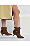 Suede Low Heel Women's Boots - 2