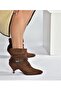 Suede Low Heel Women's Boots - 3