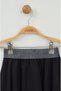 Glitter Waist Black Girl's Flared Skirt - 8