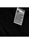 Women's Venezia Relaxed Fit Slit Crew Neck Sweatshirt Black - 7