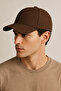 Men's Velvet Brown Adjustable Classic and Sporty Look Hat - 3