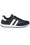 Unisex Black and White High-Sole Shoes - 5