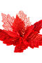 Christmas Ornament Poinsettia Red 40 Cm. - 3