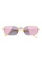 Edara Rose Gold Unisex Sunglasses