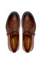 Men's Genuine Leather Tan Classic Shoes - 5