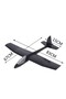 Flying Airplane, 3 years, Polyester, DANEX, Black - 3