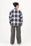 Girl's Soft Textured Checkered Lumberjack Shirt 3172 - 5
