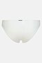 Women Plain Pull On Bikini Bottom, White - 2