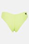 Women Textured Bikini Bottom, Lime Green - 3