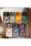 iPhone 17 Pro Magsafe Supported Matte Frosted Transparent Phone Case with Camera Stand Lens Protector Gift - 6