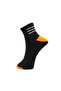 Sneaker Socks 3 Pack – Full-Terry Low-Cut Men's Socks , Black - 3