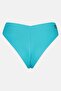 Women Brand Logo Bikini Bottom, Turquoise - 3