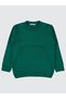 Basic 10-13 Years Old Sweater - Green