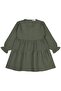 Layered Dress for Ages 2-5 - Khaki 5-6 Years - 2
