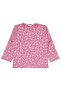 Civil Girl's Floral Patterned Pajama Set |   Camisole Long Sleeve |   School Nursery and Daily Use - Pink - 2