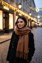 Soft Textured Tassel Scarf Shawl - 3