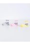 Colorful Bear Patterned Baby Girl Socks Set - 2
