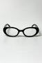 Cat Eye Classic Vintage Black Framed Women's Glasses with Blue Block Blue Light Filter - 4