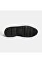 Men's Black Leather Loafer with Metal Accessories - 4