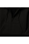 Men's Black 100% Natural Cotton 3 Thread Ş Fleece-Lined Thick Winter Zippered K Hooded Pocket Sweatshirt - 4