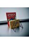 Triangle 5-Eye Metal Decorative Desktop Magazine Holder/Bookshelf 25X18Cm
