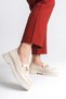 Women's Loafer 0012551 Beige - 4